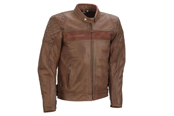 Veste En Cuir London Marron (Homme)