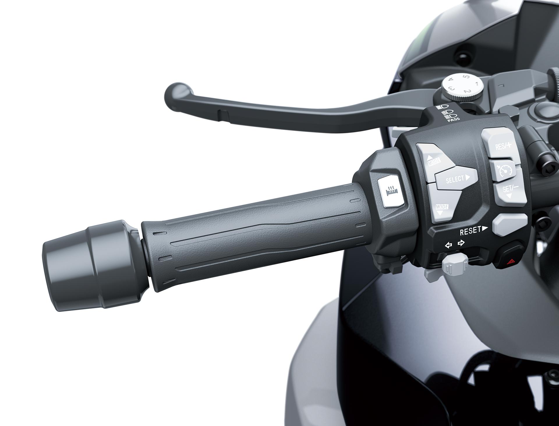 Handvatverwarming (Ninja 1000SX)