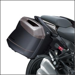 Zijkoffer Kleurstrip Set, Metallic Graphite Gray (45W)