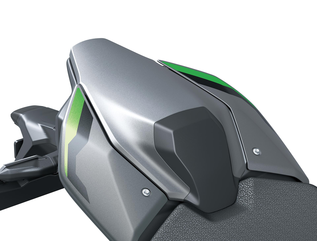 Buddyseat Cover, Metallic Matte Graphene Steel Gray (68P)