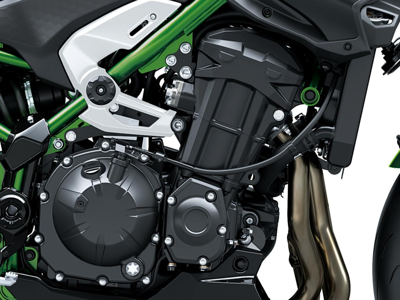 Puissant Moteur Quatre Cylindres en Ligne