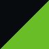 Ebony / Lime Green